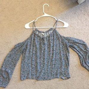 cold shoulder aeropostale shirt